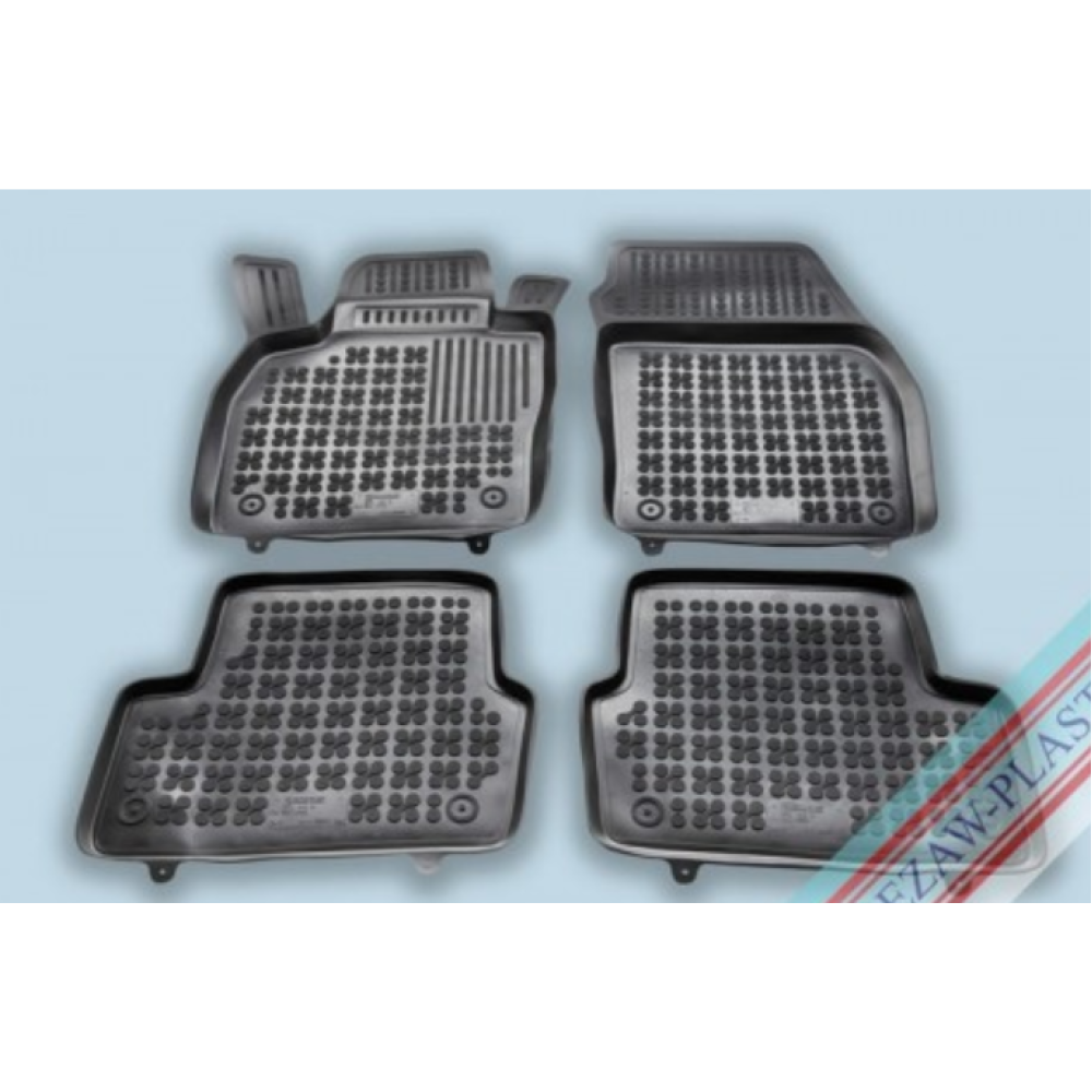Car rubber floor mats black SEAT ARONA (2017-...) 202009