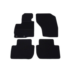 Alfombrillas textiles negras para coche CITROËN C-CROSSER (5 puertas) (2007-2013) ECONÓMICO (CR)