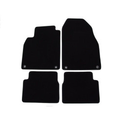 Alfombrillas textiles negras para coche SAAB 9-3 (2003-2011) LUXE