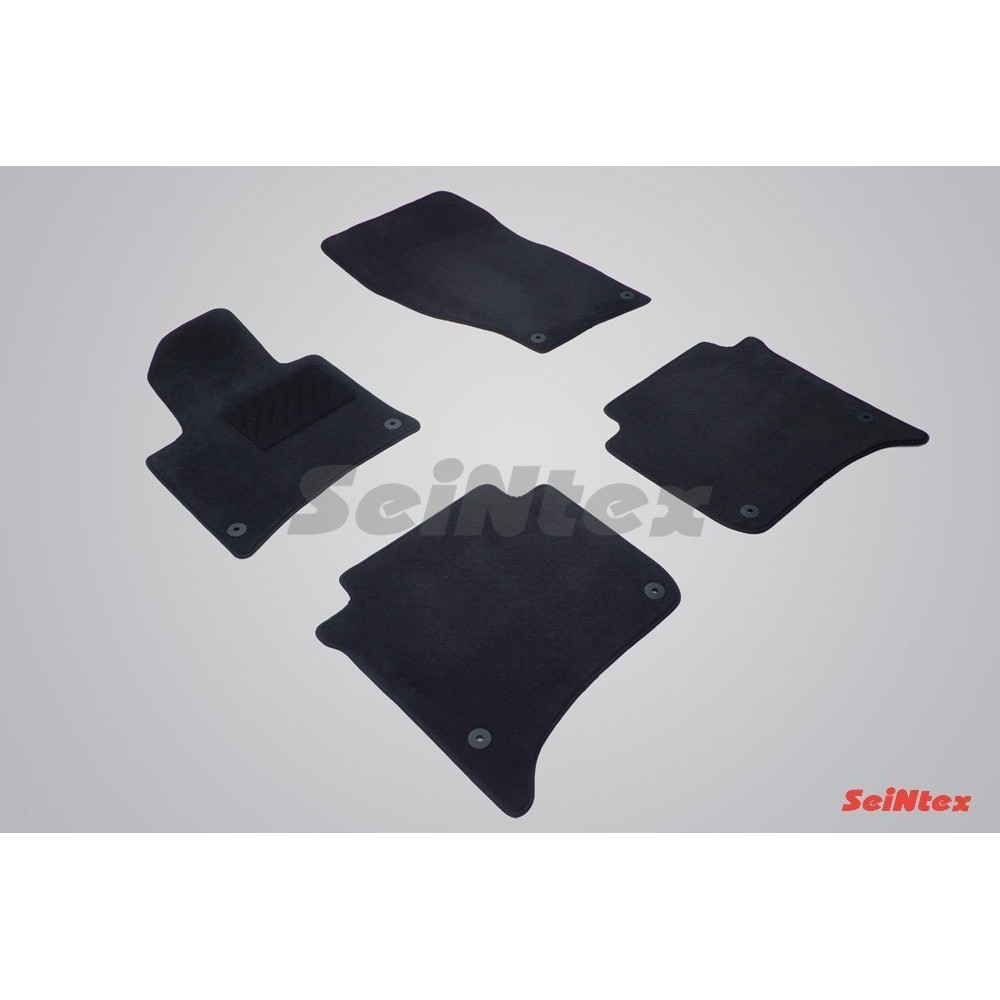 Car textile mats black SEINTEX *TFT* PORCHE CAYENNE II (2010-...)