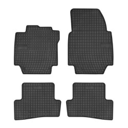Alfombrillas de goma negras para coche RENAULT CAPTUR (2013-...) NEGRO
