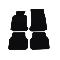 Car textile mats black BMW 5 E39 (1995-2003) ELEGANT
