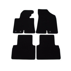 Alfombrillas textiles negras para Hyundai ix35 (2010-2015) LUXE