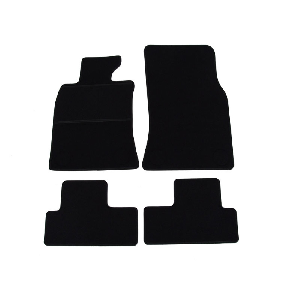Car textile mats black MINI COOPER (2006-2014) ELEGANT