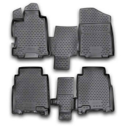 Alfombrillas de goma negras NOVLINE para HONDA FR-V (2004-2010)