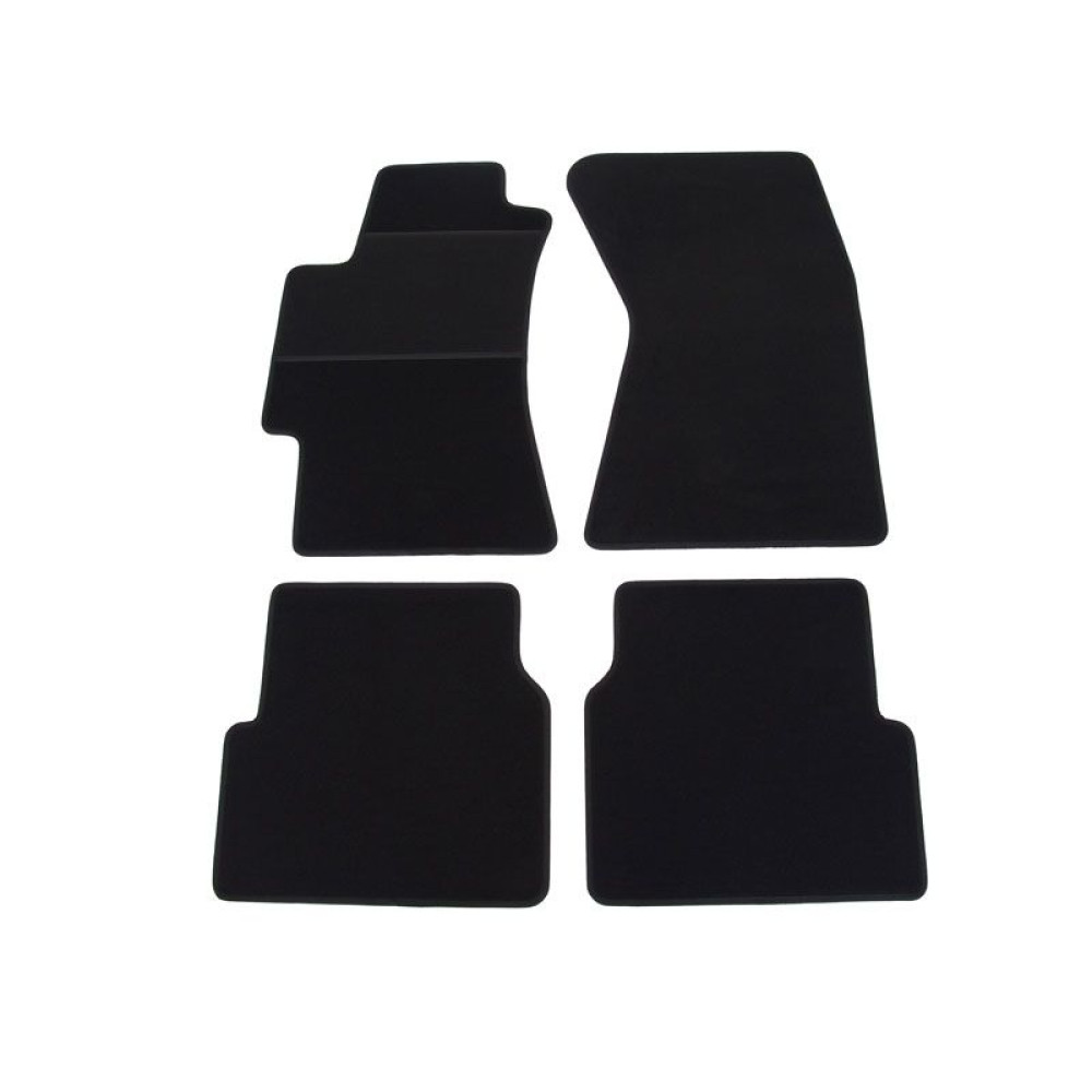 Car textile mats black SUBARU IMPREZA III (2007-2012) ELEGANT