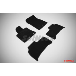 Car textile mats black SEINTEX *TFT* TOYOTA LAND CRUISER 200 (2012-2016)