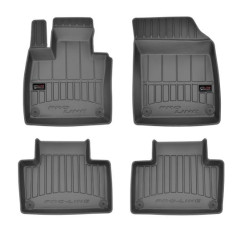 Car rubber floor mats black VOLVO XC90 II (2015-...) 3D FROGUM