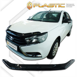 Protector de capó negro LADA VESTA (2015-...) CA-PLASTIC