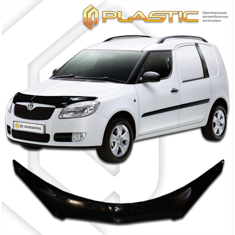 Hood deflector SKODA ROOMSTER (2006-2010) CA-PLASTIC