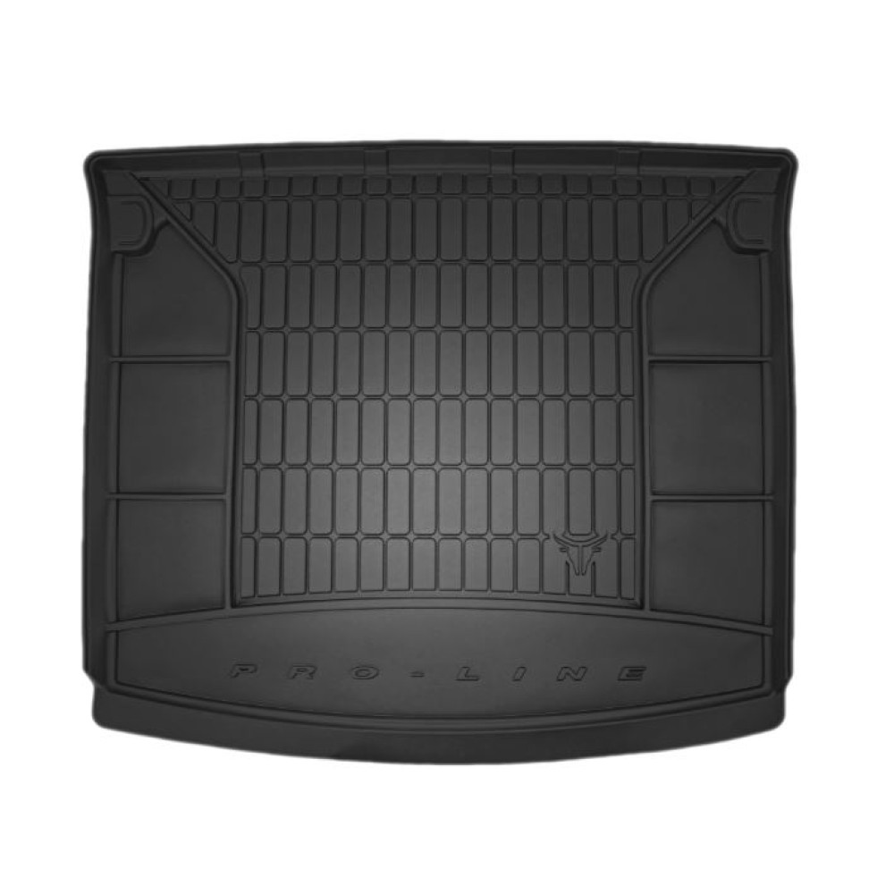 Car rubber trunk mat VW CADDY LIFE (5s.)(2015-...) FROGUM