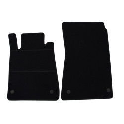Alfombrillas textiles negras para coche MB Clase SLK R171 (2004-2011) ELEGANT