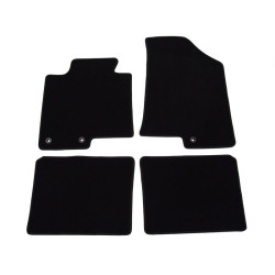 Alfombrillas textiles negras para coche HYUNDAI i40 (2011-...) LUXUS