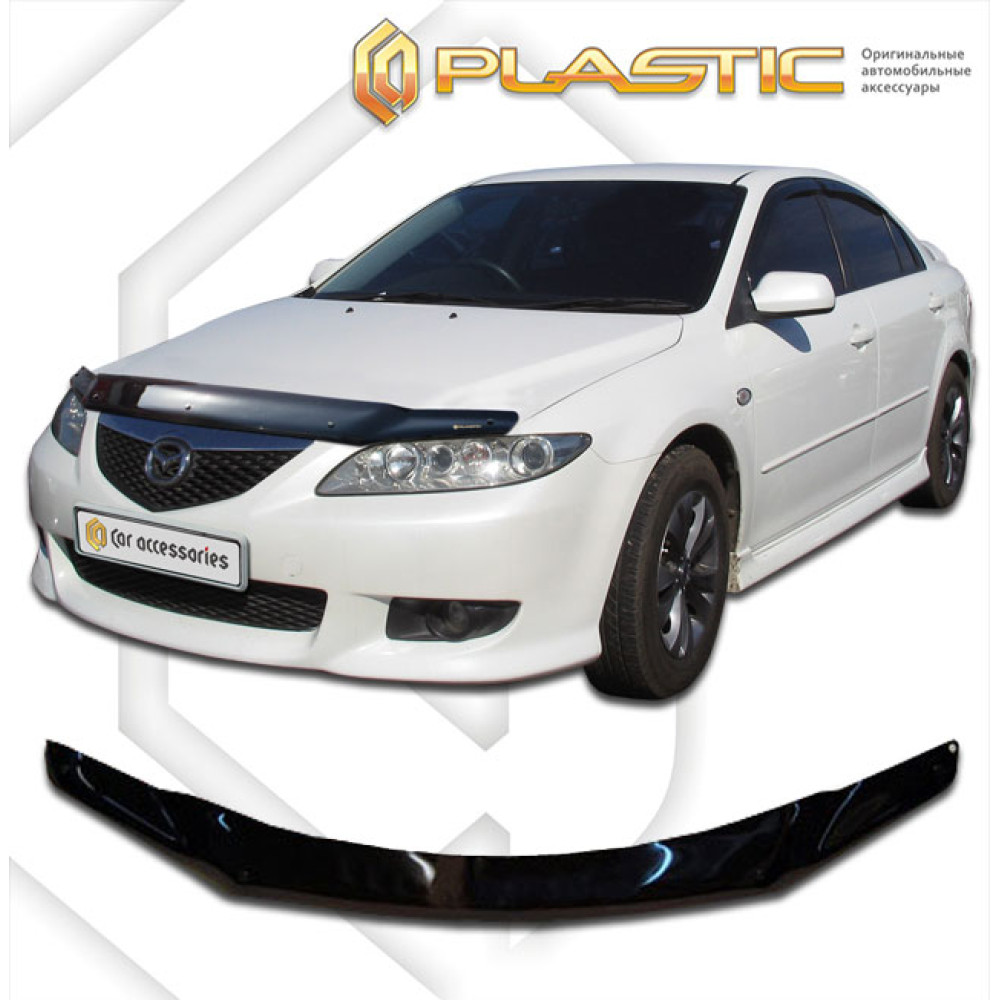 Deflector de capó MAZDA 6 (2002-2008) CA-PLASTIC