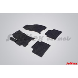 Car rubber floor mats black SEINTEX *STK* FORD MONDEO (2001-2007)