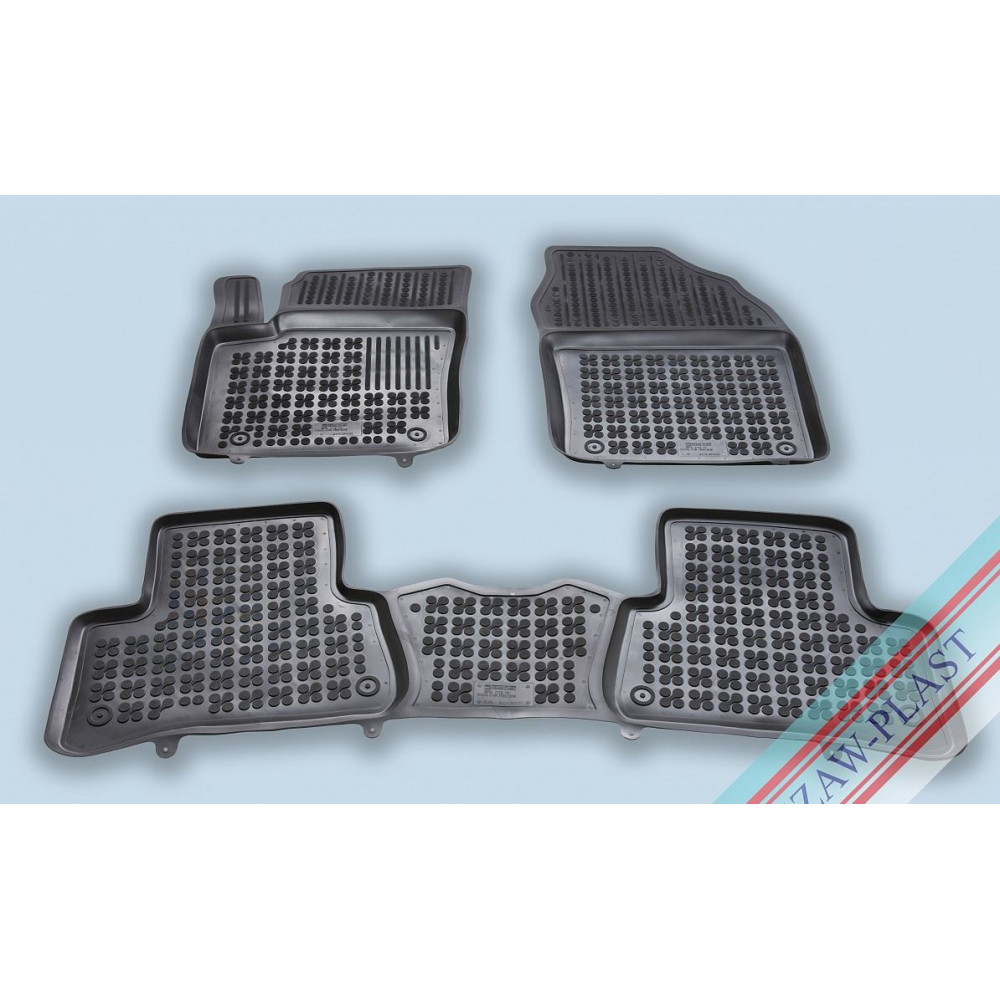 Alfombrillas de goma negras para coche TOYOTA C-HR (2016-...) 201433