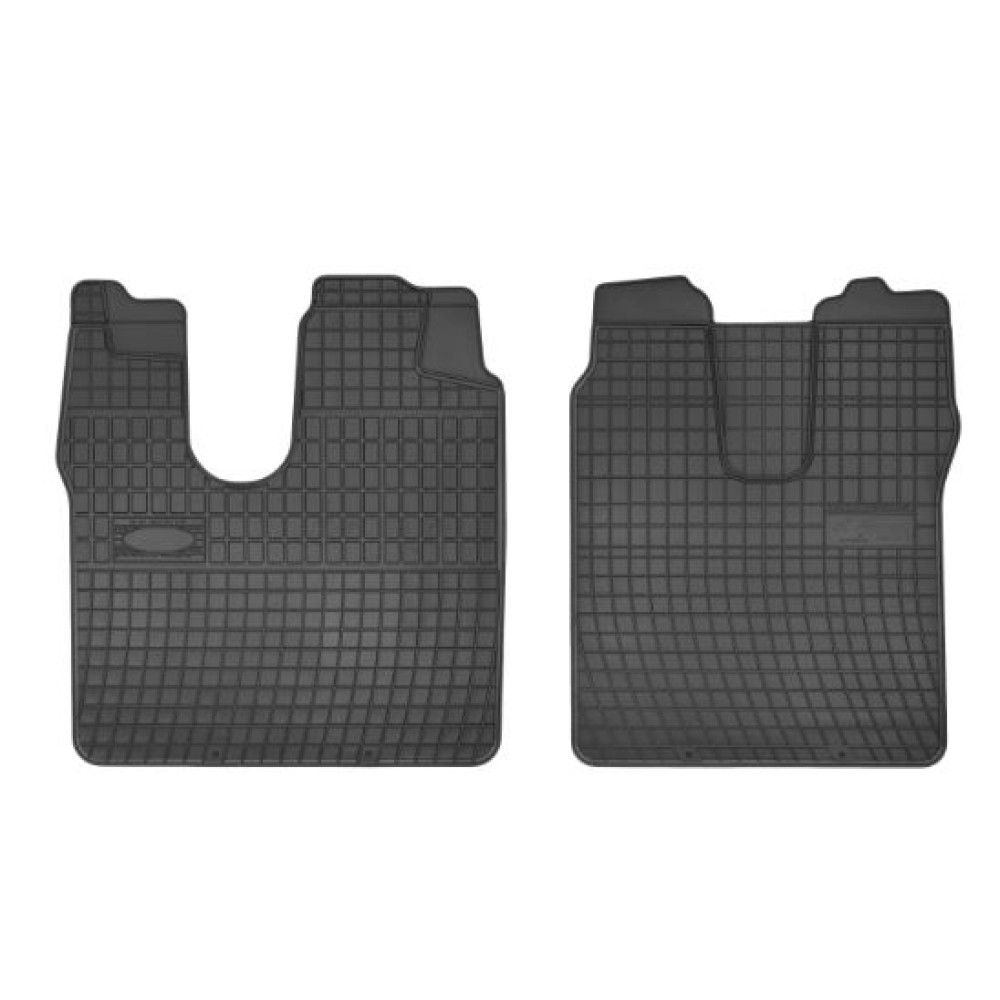 Car rubber floor mats black MAN TGM (2005-2010) NEGRO