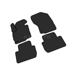Alfombrillas textiles negras para coche MITSUBISHI OUTLANDER III (2012-...) LUXE