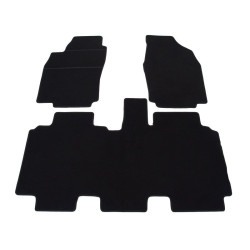 Alfombrillas textiles negras para coche TOYOTA PREVIA (5s.) (2000-2006) ELEGANT