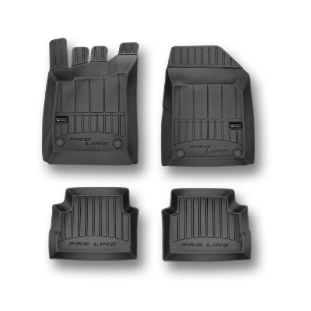Car rubber floor mats black OPEL VECTRA C Sedan/HB (2002-2008) 3D FROGUM
