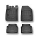 Car rubber floor mats black OPEL VECTRA C Sedan/HB (2002-2008) 3D FROGUM