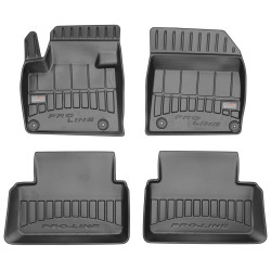 Car rubber floor mats black CITROEN C5 II (2008-...) 3D FROGUM