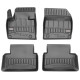 Car rubber floor mats black CITROEN C5 II (2008-...) 3D FROGUM
