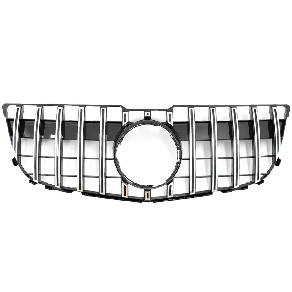 Front grill *Panamericana Style Chrome/Black* MB GLK-class Facelift (2013-2015)
