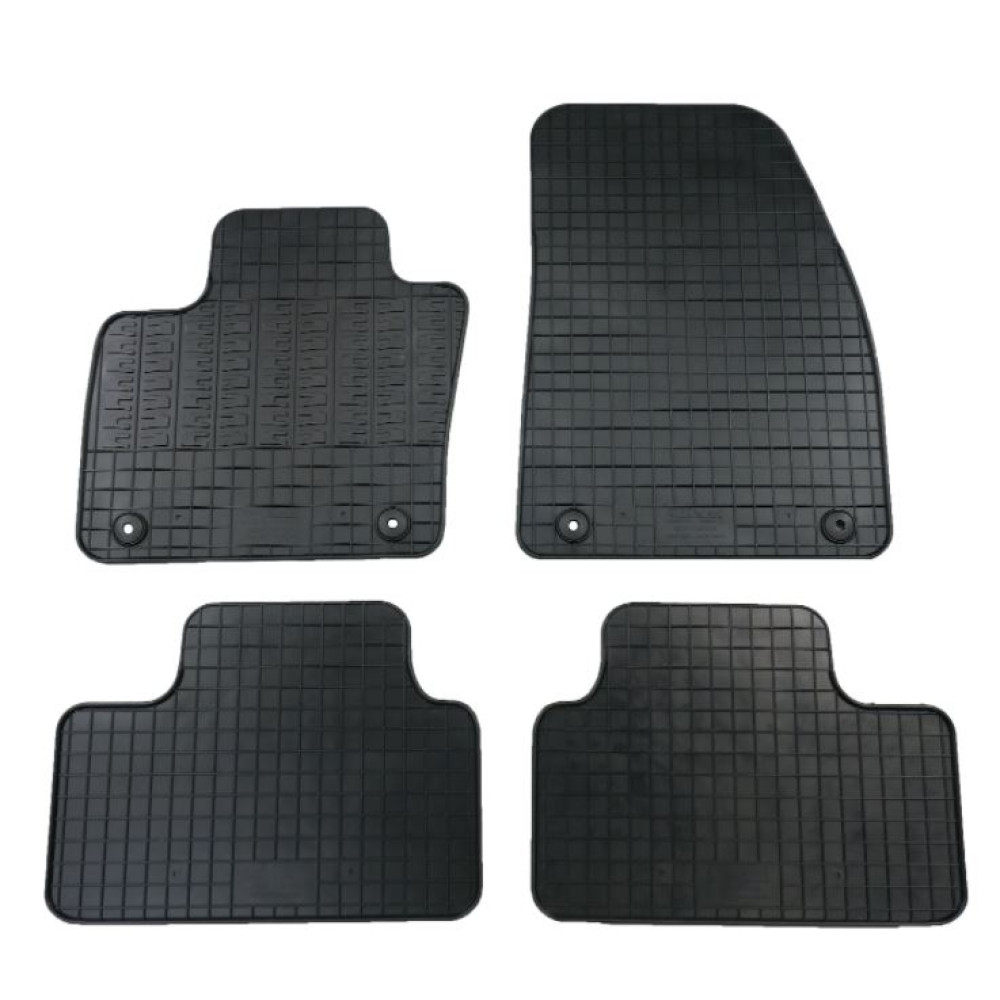 Car rubber floor mats black  VOLVO XC40 (2018-...) C-CAR
