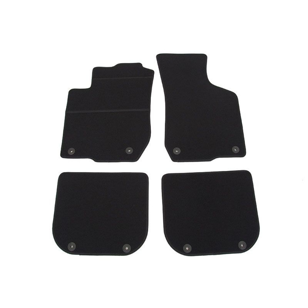 Car textile mats black AUDI A3 (1996-2003) ELEGANT