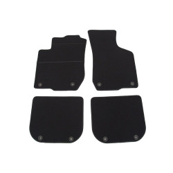 Alfombrillas textiles negras para coche AUDI A3 (1996-2003) ELEGANT