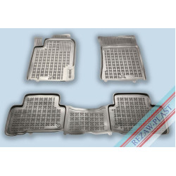 Car rubber floor mats black SSANGYONG REXTON (2012-...) 203001