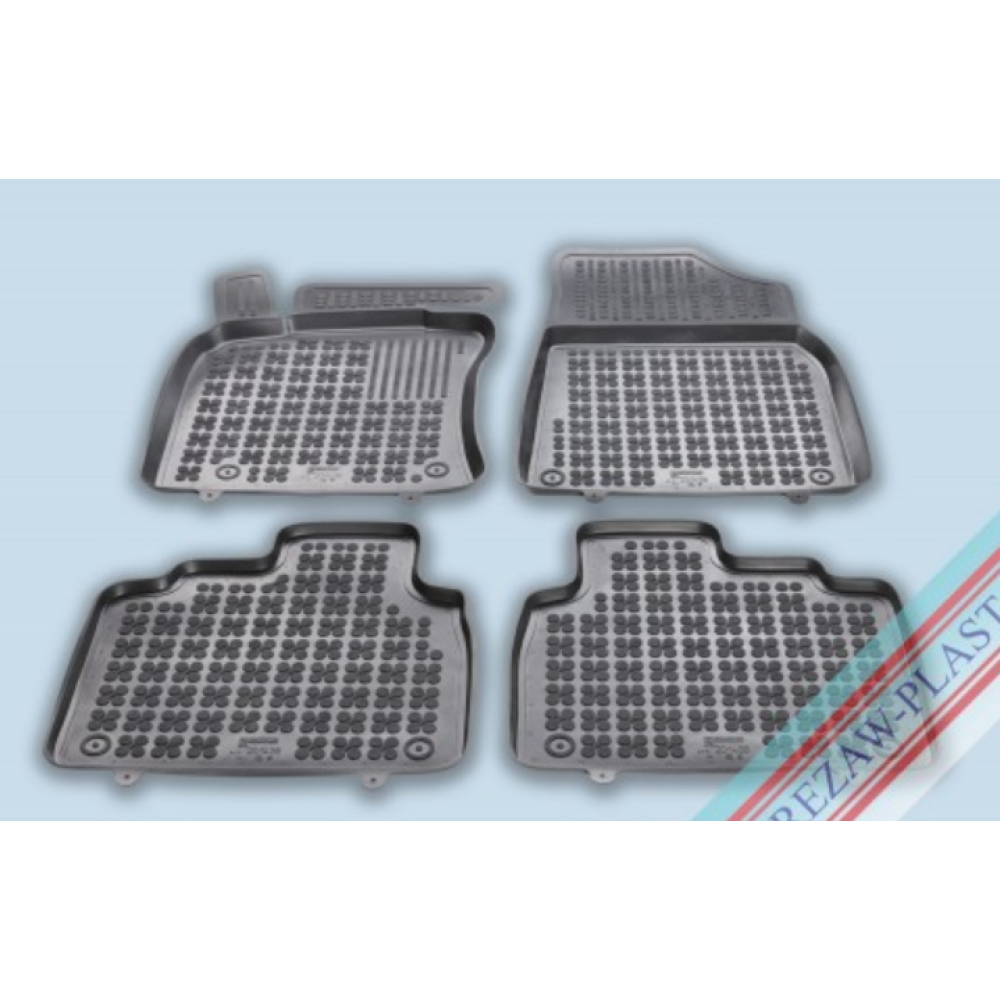 Car rubber floor mats black TOYOTA CAMRY (2018-...) 201438