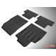 Car rubber floor mats black  CHEVROLET CRUZE (2009-...) C-CAR