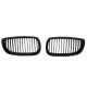 Front grills black BMW 3 E92/E93 Pre-facelift M-Performance Design Piano Black/Matte Black (2006-2009)