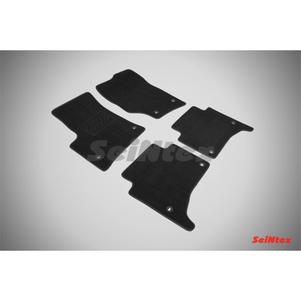 Car textile mats black SEINTEX *TFT* VW TOUAREG (2002-2010)