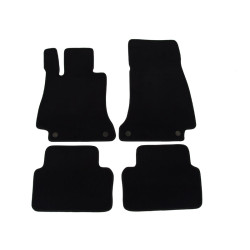Alfombrillas textiles negras para coche MB Clase E W213 (2016-...) LUXUS