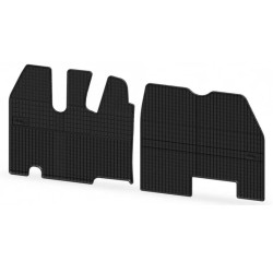 Car rubber floor mats black RENAULT MAGNUM (1996-...) NEGRO