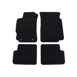 Alfombrillas textiles negras para coche PEUGEOT 406 (1995-2004) ELEGANT