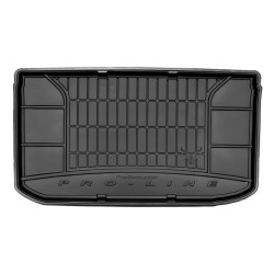 Car rubber trunk mat NISSAN MICRA (2010-2016) FROGUM