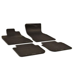 Car rubber floor mats black LEXUS GS (1997-2005) GUZU