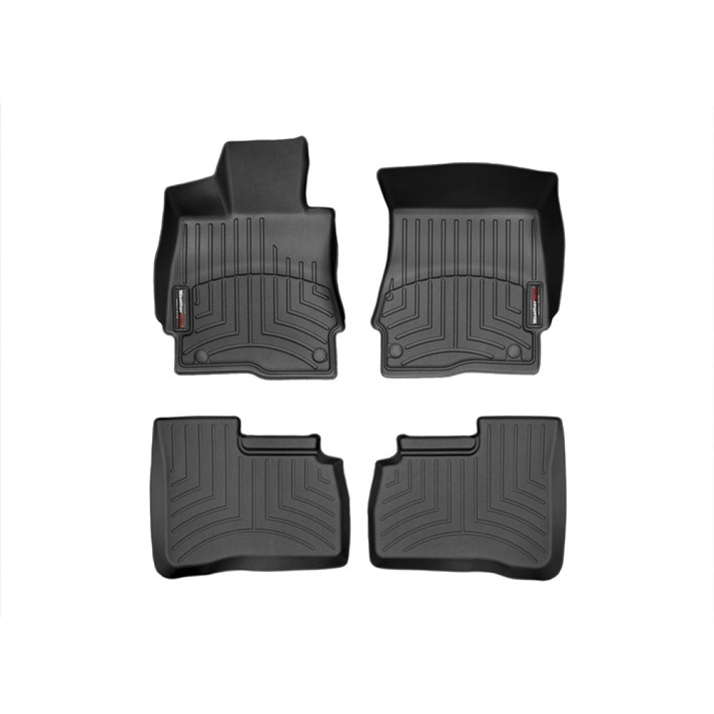 Car floor mats black WEATHERTECH MB S-class W221 (2005-2013) FLOORLINER