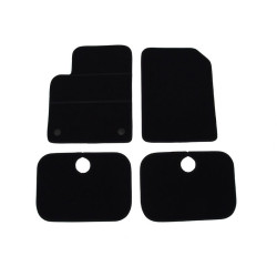 Alfombrillas textiles negras para coche FIAT FREEMONT (2011-...) ECONÓMICAS