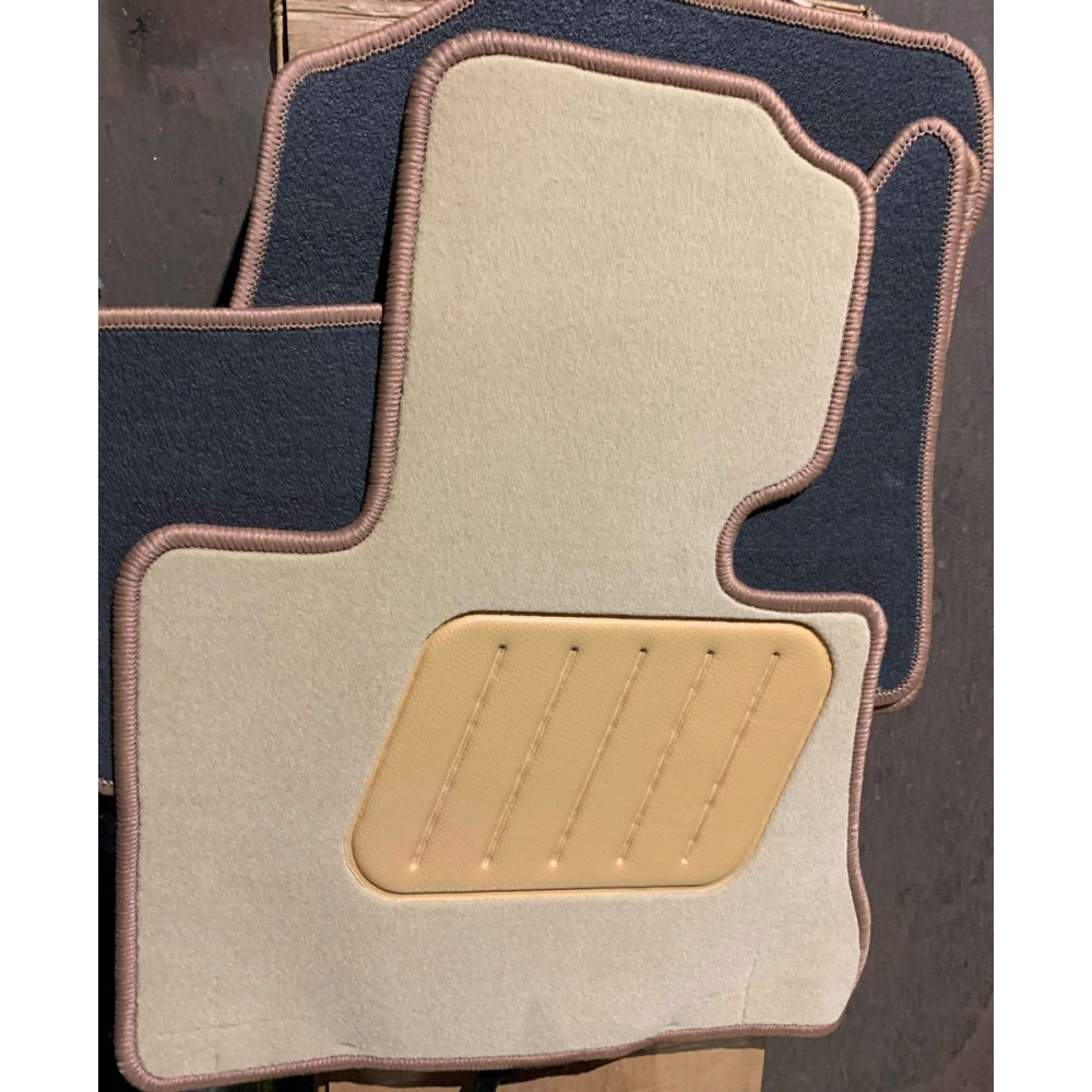 Car textile mats beige BMW X5 E53 (1999-2006) LUXE