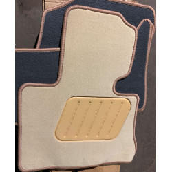 Car textile mats beige BMW X5 E53 (1999-2006) LUXE