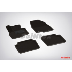 Alfombrillas textiles para coche negras 3D SEINTEX MAZDA 6 Berlina (2012-...)