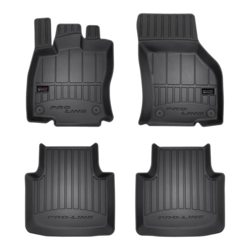 Car rubber floor mats black VW ARTEON (2017-...) 3D FROGUM