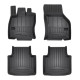 Car rubber floor mats black VW ARTEON (2017-...) 3D FROGUM