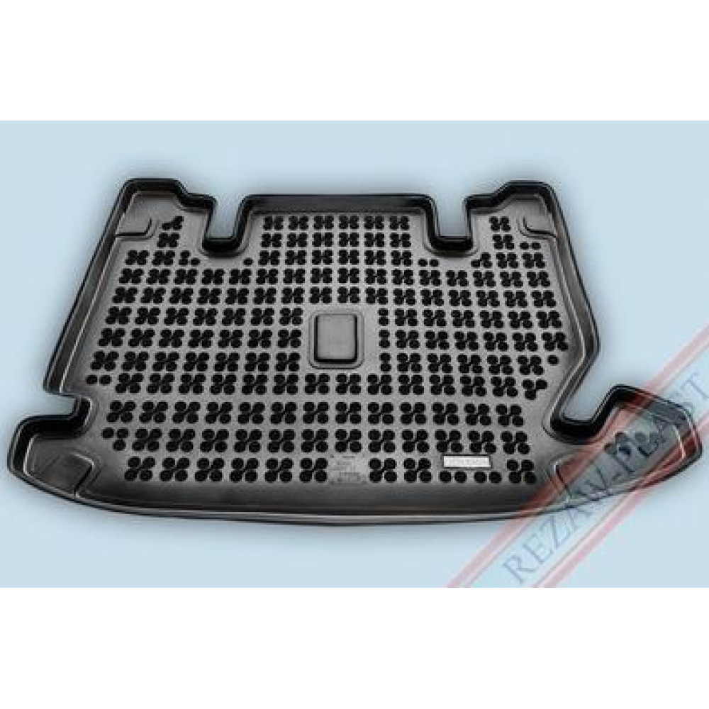 Car rubber trunk mat DACIA LODGY (7s.) (2012-2017) 231365
