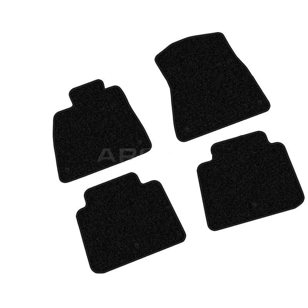 Car textile mats black LEXUS GS (2005-2011) LUXE